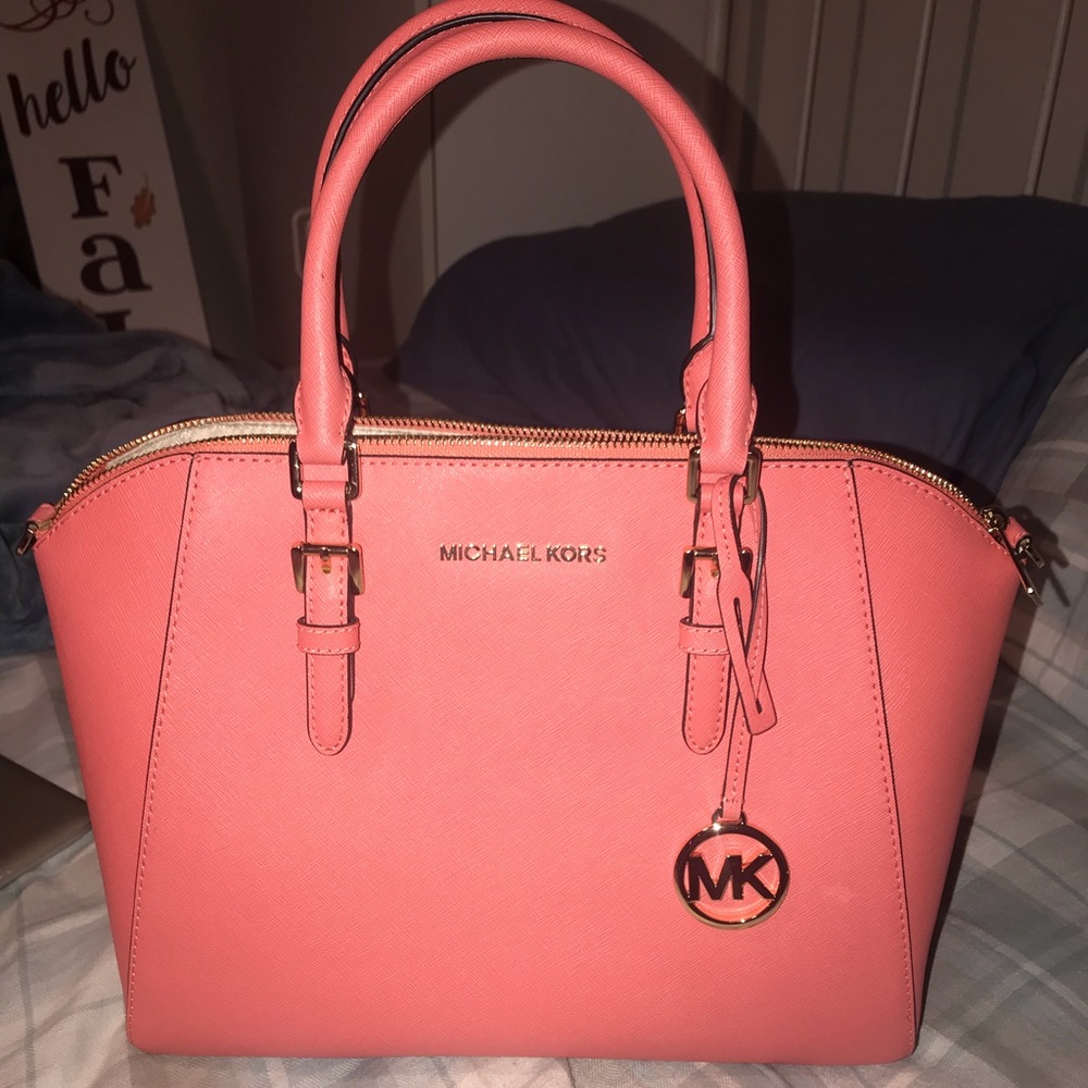 Michael Kors satchel (wallet in other listing)